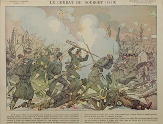 La batalla de Bourget (28 de octubre de 1870), 1887